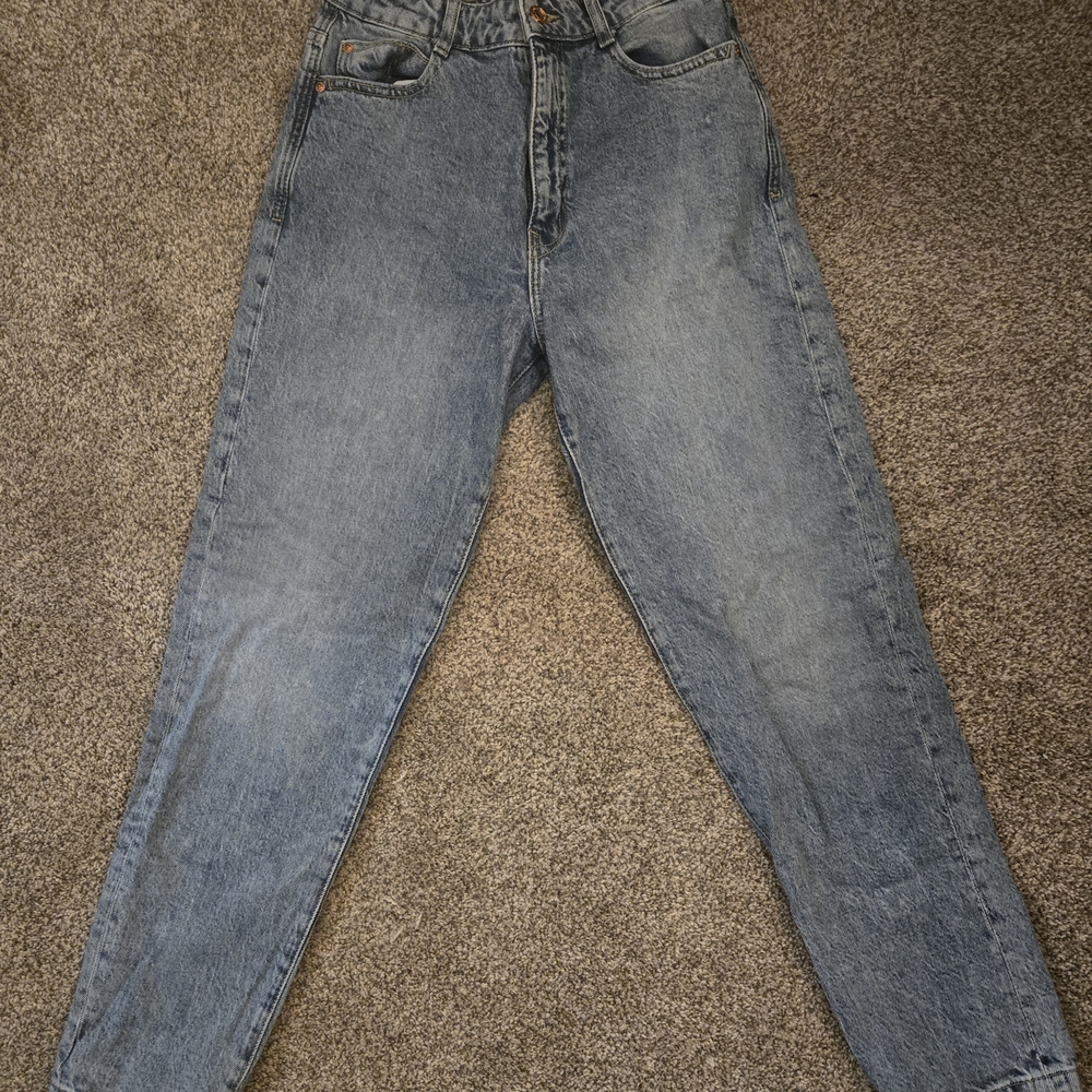 Zara High Rise Blue Jeans Size 4 US / 36 EUR / 26 MEX